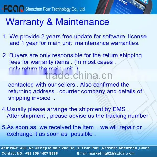 Highly recommend Gasoline & Diesel Auto Diagnostic Scanner F3-G auto scanner support Key program ,ECU reset and so on
