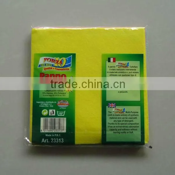 Cleaning wipes nonwoven fabric