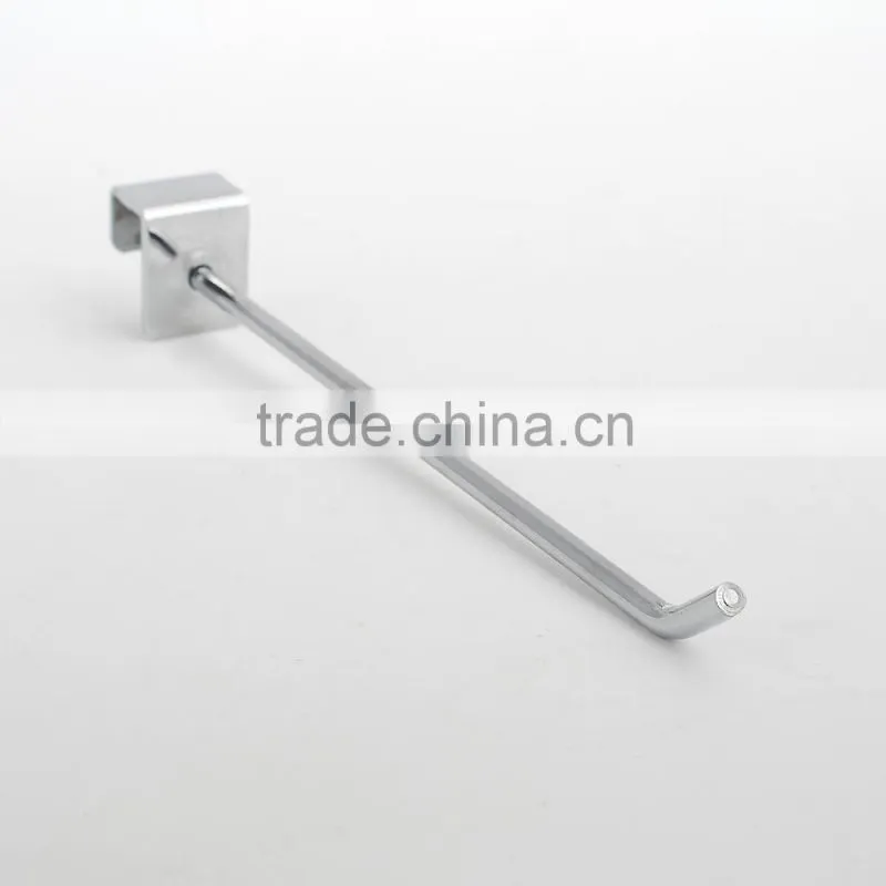 Supermarket shop fitting hooks iron hook for crossbar
