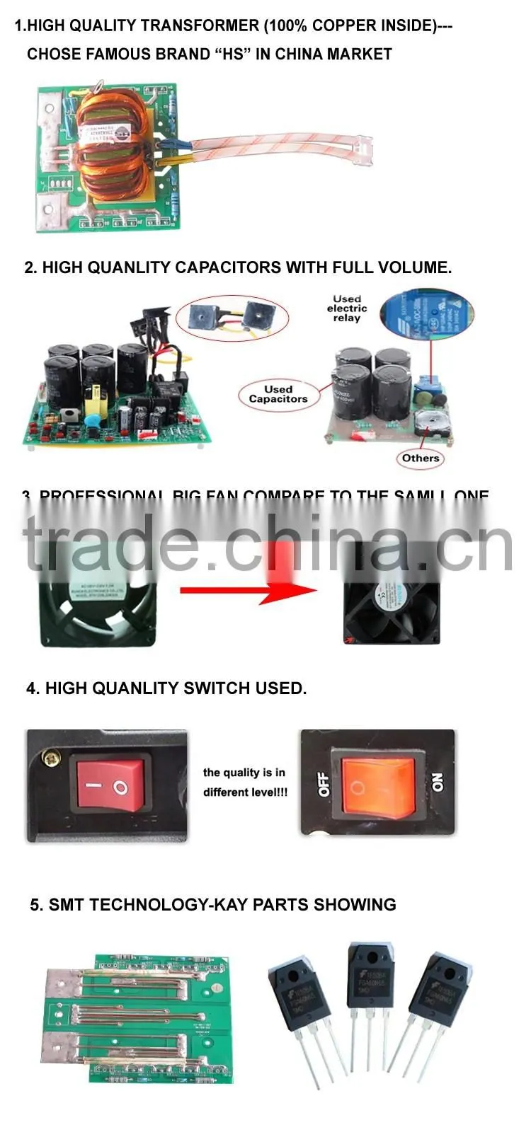 hot sale multi function DC portable tig welder with good peformance