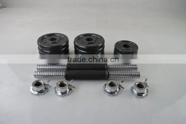 15kg 20 kg 30kg painting Dumbbell/Adjustable dumbbell