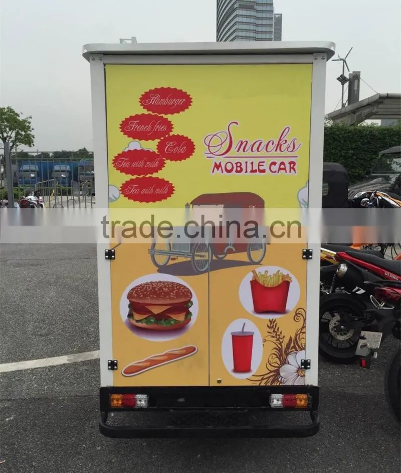 Mobile fast food car