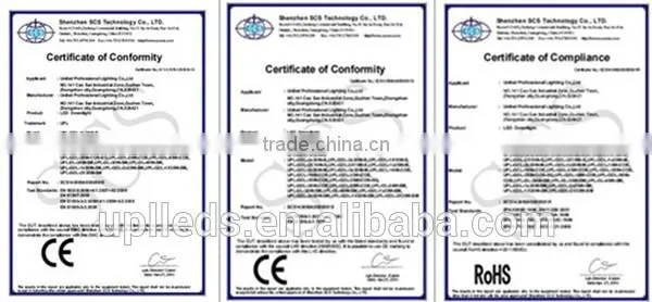 Top grade COB LED chip with high luminums efficiency and high CRI 3x45w square led grille light