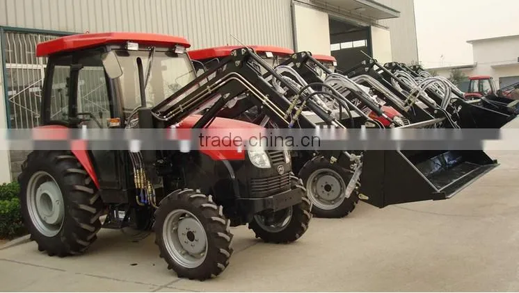 70 tractor with cabin,with front end loader and backhoe