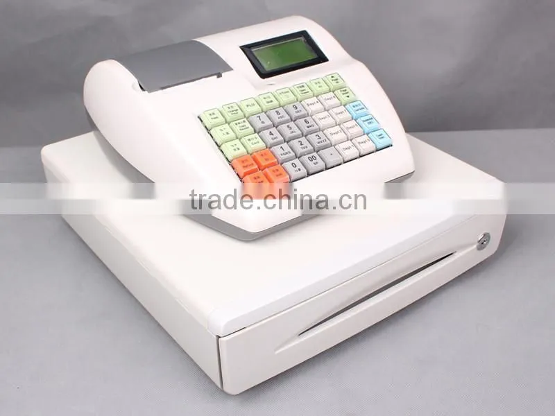 Electronic cashier register machine for restaurant with cash box ZQ-ECR110