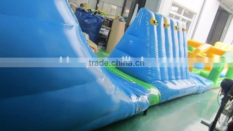 Hot Summer Water Pool Game Inflatable Water obstacle course for sale