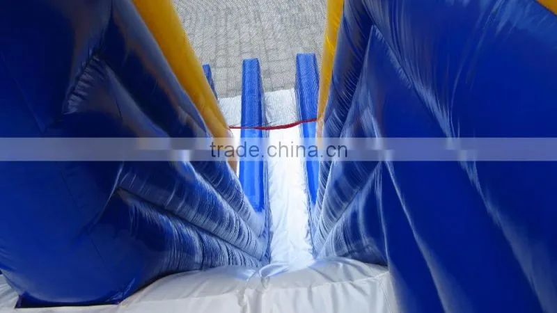 Lanqu high quality inflatable big water slide for sale