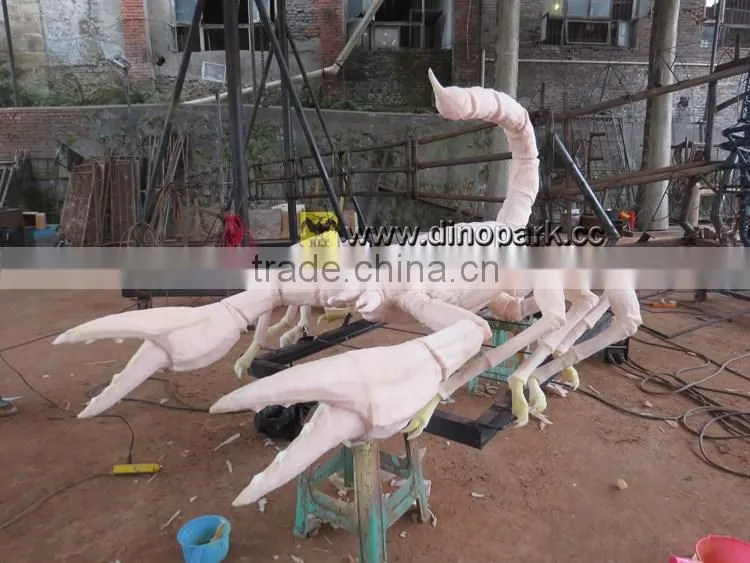 Giant Animatronic Artificial Insect Model Scorpion For Museum