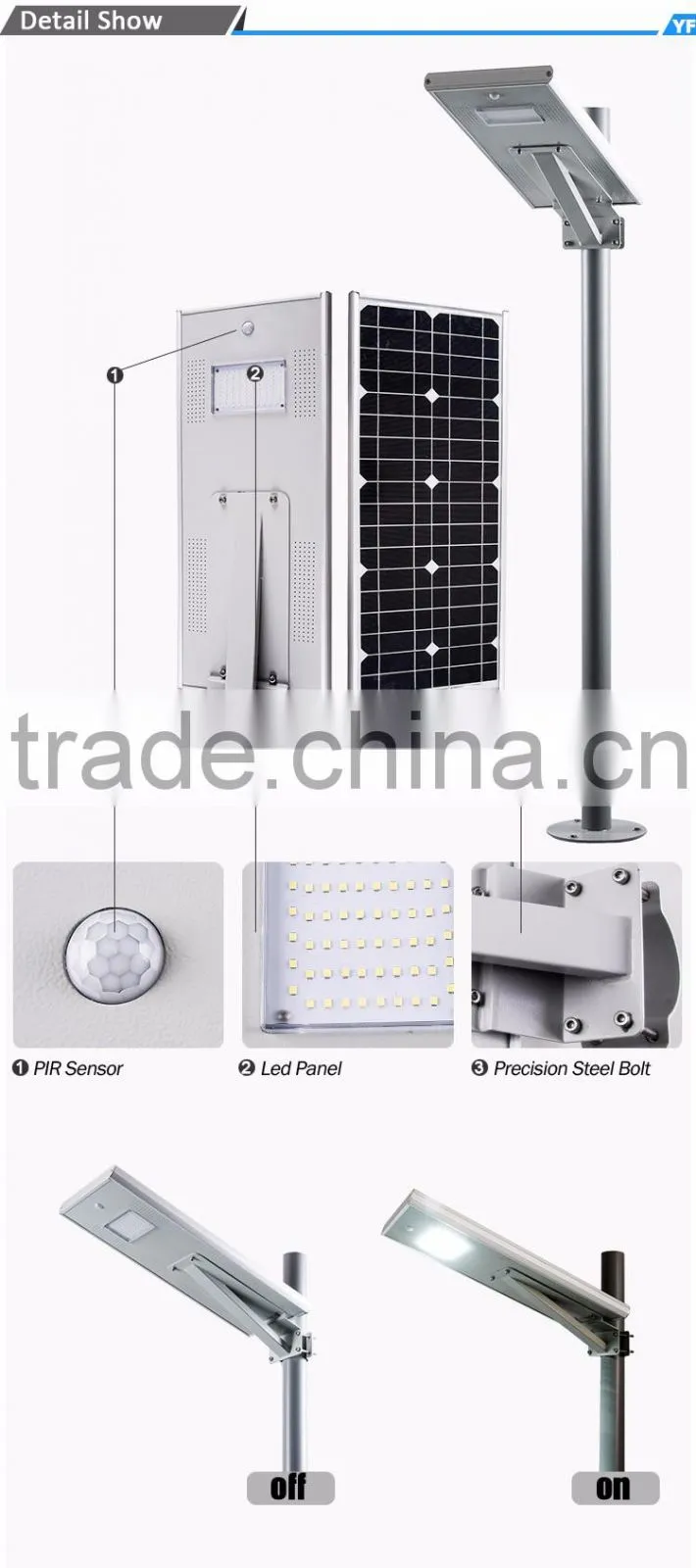 YANGFA online shopping solar energy street lights AS01 20W