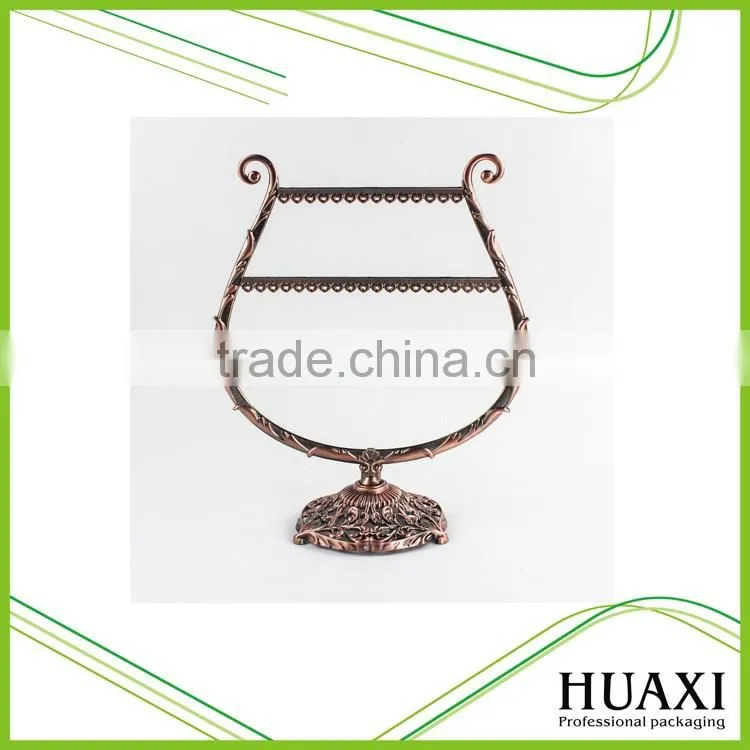 Countertop Revolving Metal Earrings Jewelry Display Stand