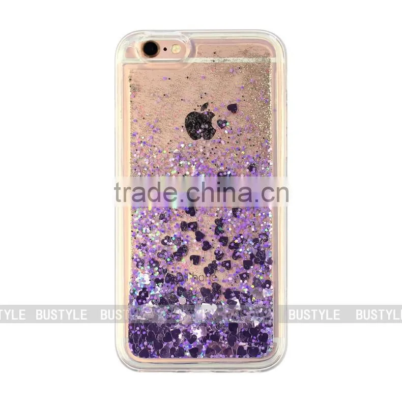 3D custom printing colorful liquid stars phone case, bling glitter cover for iphone 5 5s 6 plus for samsung galaxy s6 s7