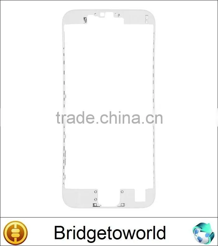 LCD Touch Screen Bezel Frame with water UV hot glue adhesive For iPhone 6s/6sPlus Front Bezel Bracket Holder