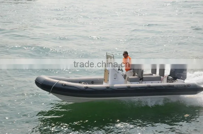 2014 NEW MODEL RIB BOAT 650D RIGID INFLATABLE BOAT