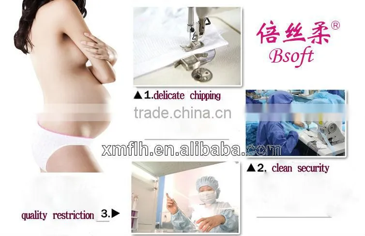 Disposable Maternity Nonwoven Panties with Printing