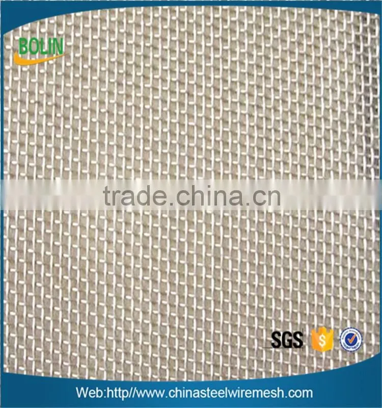 Alibaba China High Quality pure silver mesh pure silver woven wire mesh for water filter