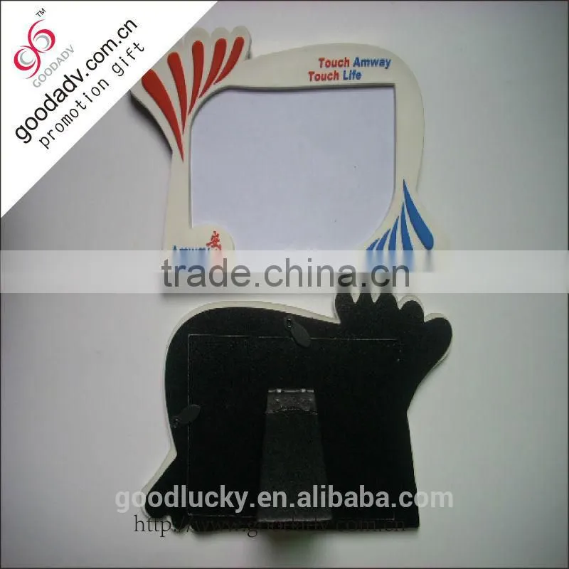 Customized top grade fancy best promotional gift soft pvc photo frame