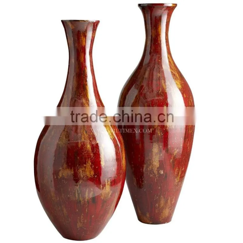 Tall Floor Bamboo Vase
