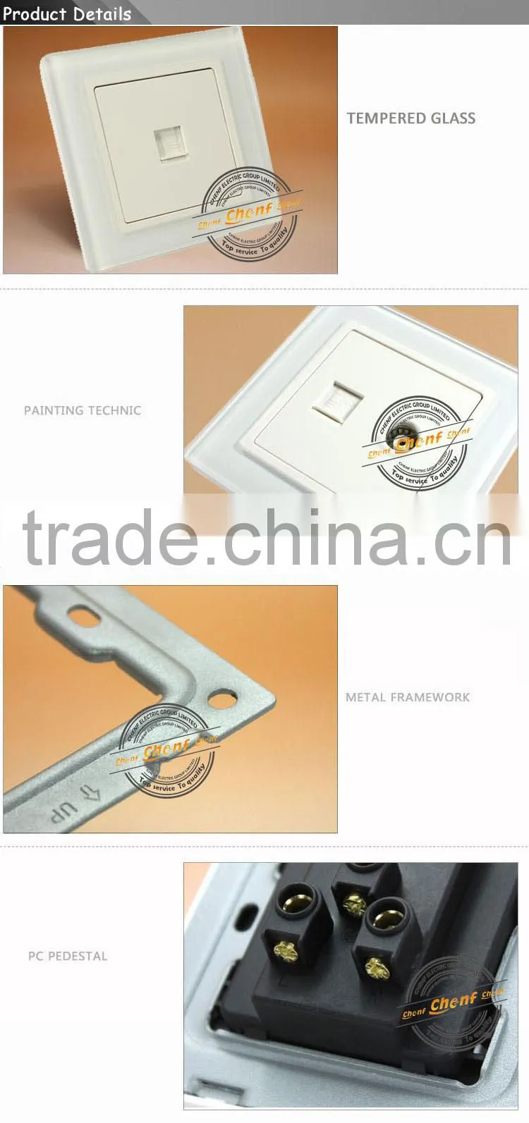 High Quality AC110-250V Home Use Electric Computer Socket