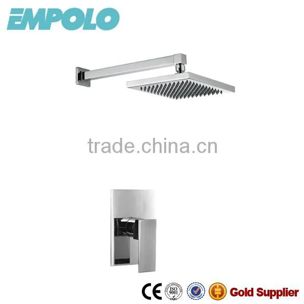 Square Solid Brass Hot and Cold Concealed Shower Mixer 35 4703