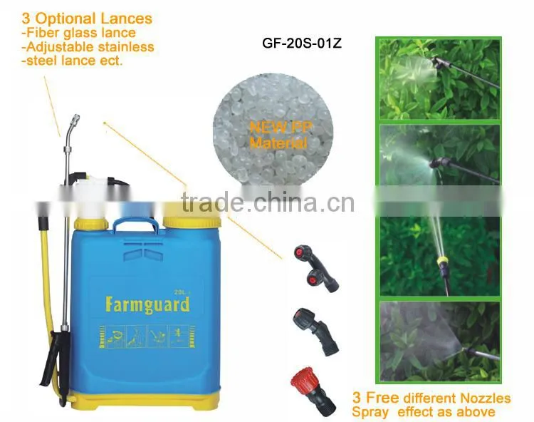 20L Manual hand agricultural knapsack sprayer high quality