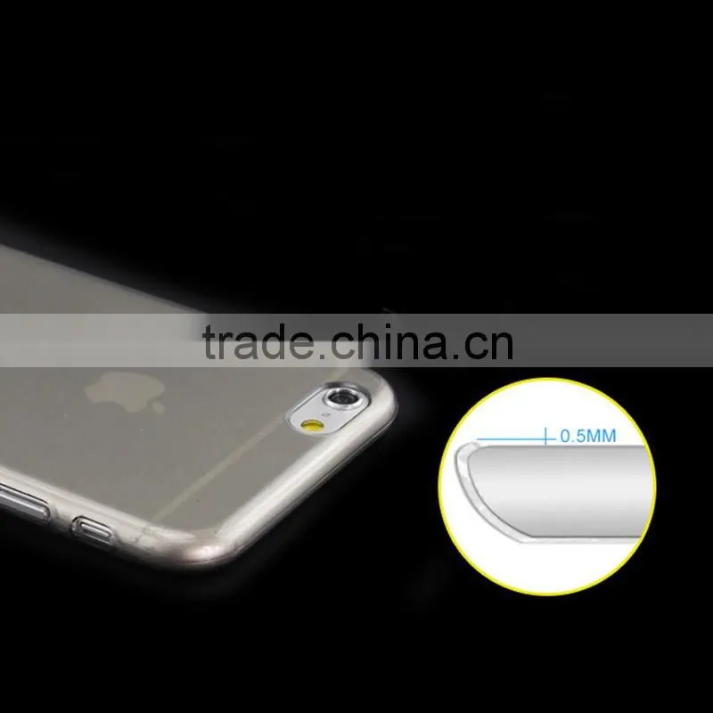 0.3-0.5mm Ultra thin transparent anti-skid Clear Gel tpu Cover for Samsung Galaxy S7 Cover