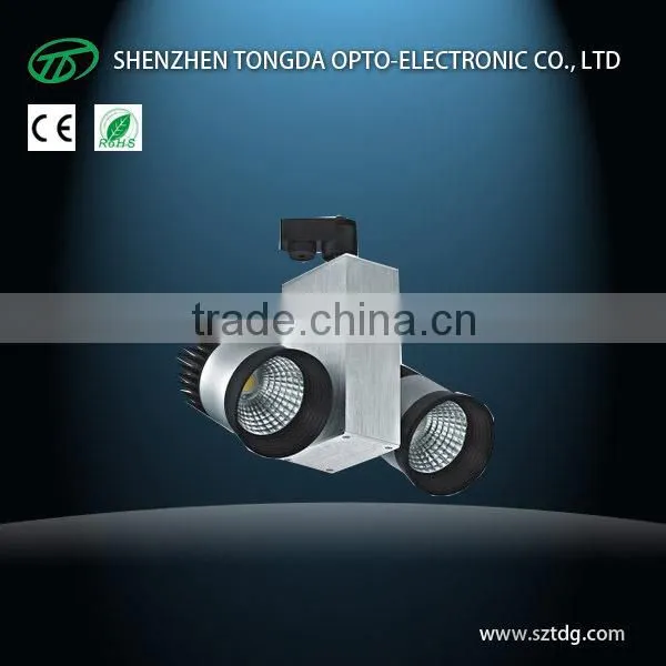 4 wires 3 phase Europe Standard 100degree adjust led track lighting 20w 30w (Competitve Price !)