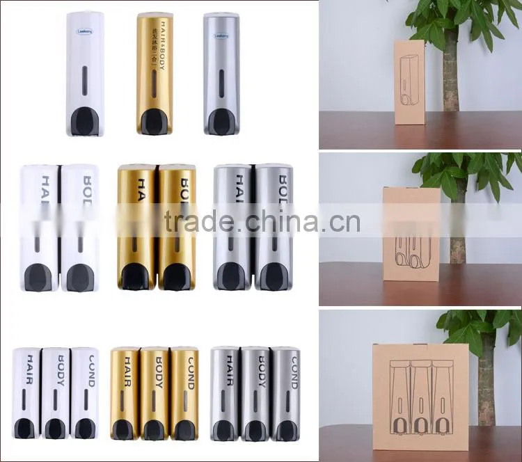 Plastic Liquid dish soap dispenser Non-refillable inner bottle