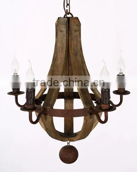 2016 Hot sell wooden laser cut cutting chandelier