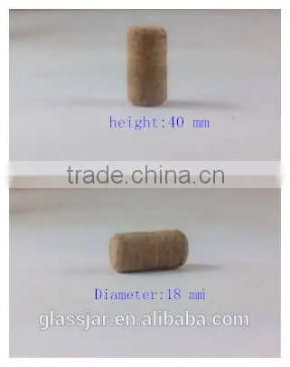 800ml champagne glass bottle with cork