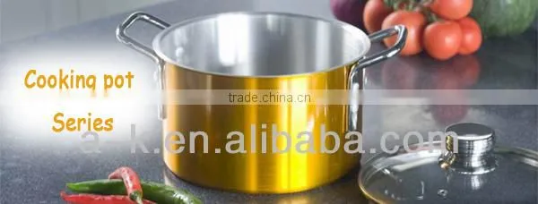 New item aluminum prestige cookware set with cover