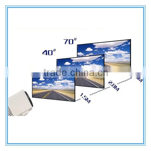 UNIC Low Price Mini HDMI LED Contrast 500:1 Projector UC30 Silm Pocket Videoprojecteur
