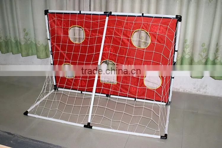 Foldable soccer gate goal toys football game set