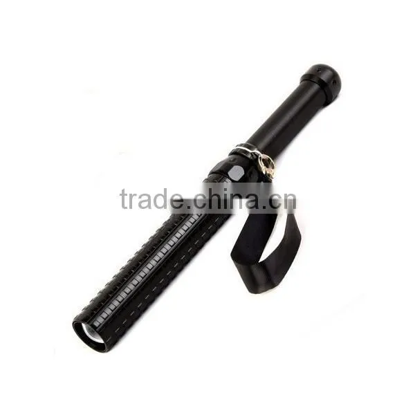 1180 multi-function self-defense rechargeable baseball shape 3w led torch