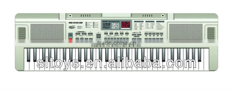 61 keys toy electronic keyboard with microphone MQ816USB