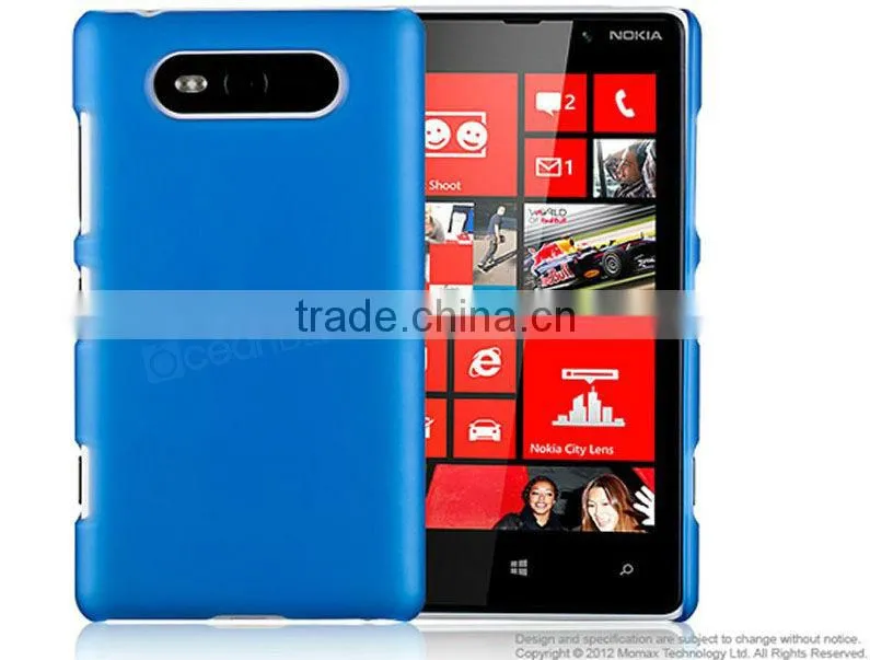 PC rubberised case for Nokia Lumia 820 case high quality PC case