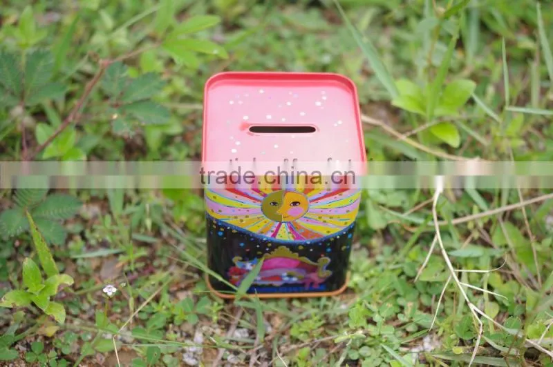 No.1134 cute tin box packaging made in China for export