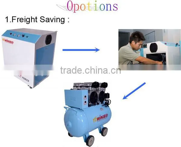 towin brands 2HP case air compressor with 60L air tank