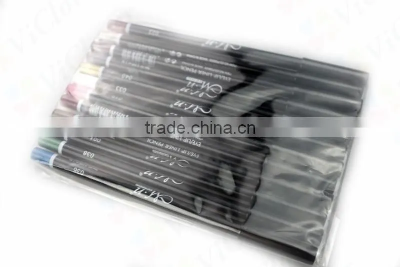 2015 New High Quality Brand Makeup Menow 12 Colors Eye / Lip Liner Pencil