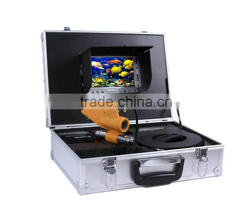 20m Cable Underwater Fish Camera With 7 Inch LCD Underwater fishing Camera HD 12Pcs White Leds Fish Finder Camera