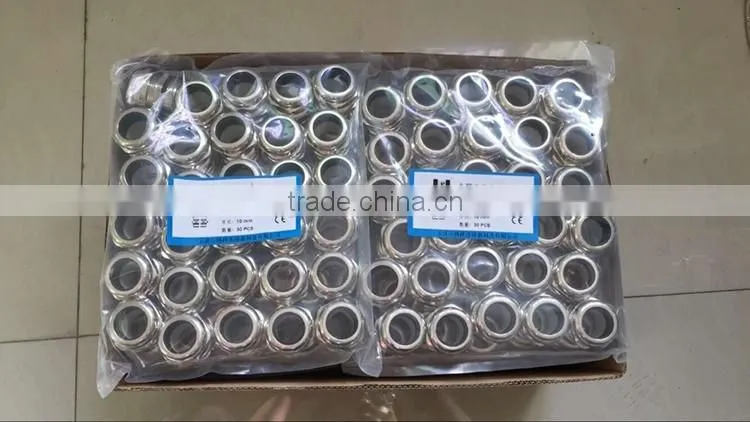 Waterproof brass hexagonal end plug for cable