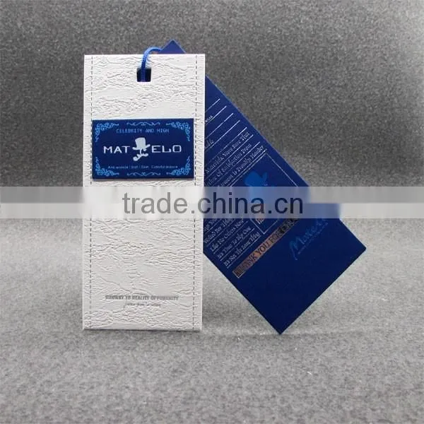 Different Paper Material Garment Tags For Clothing
