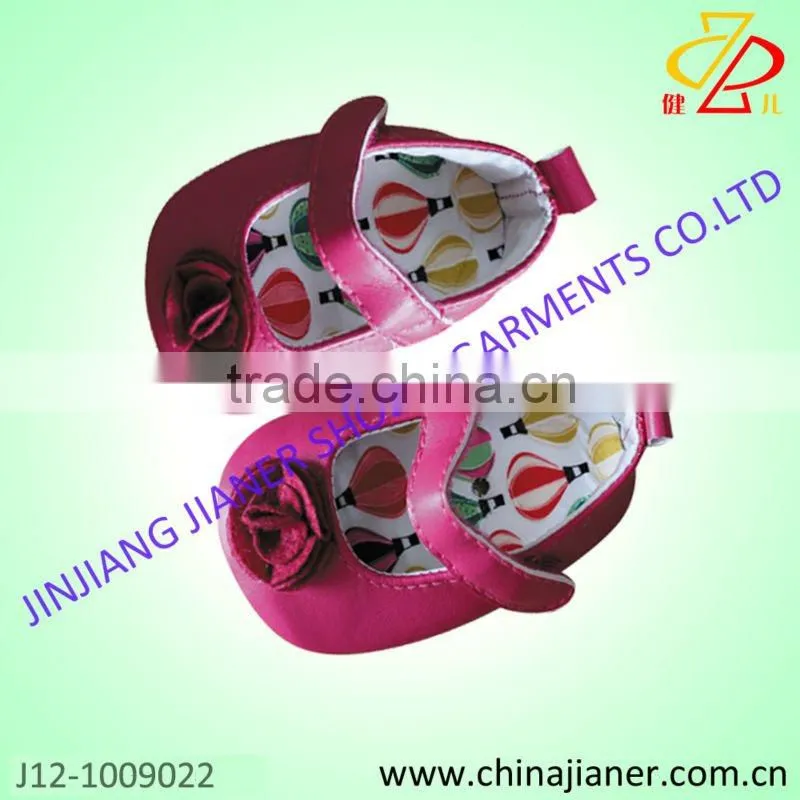 baby fabric shoes with mary jane style new product for 2013