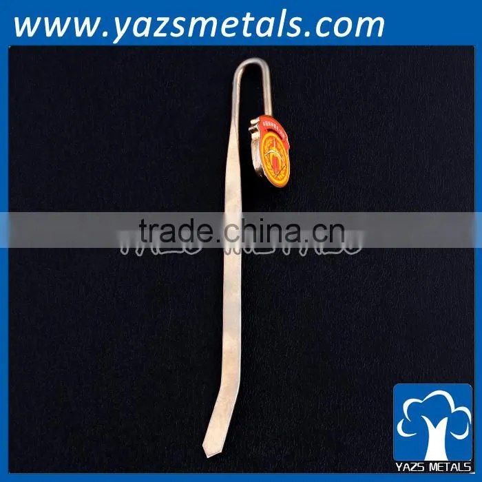 2016 new promotion gift custom metal bookmark
