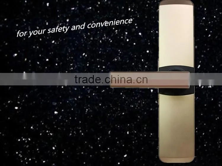 High Level Digital Key Card Lock With Fingerprint Reader