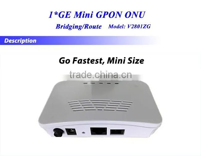 Mini White Housing Route SOHO 1GE GPON ONT