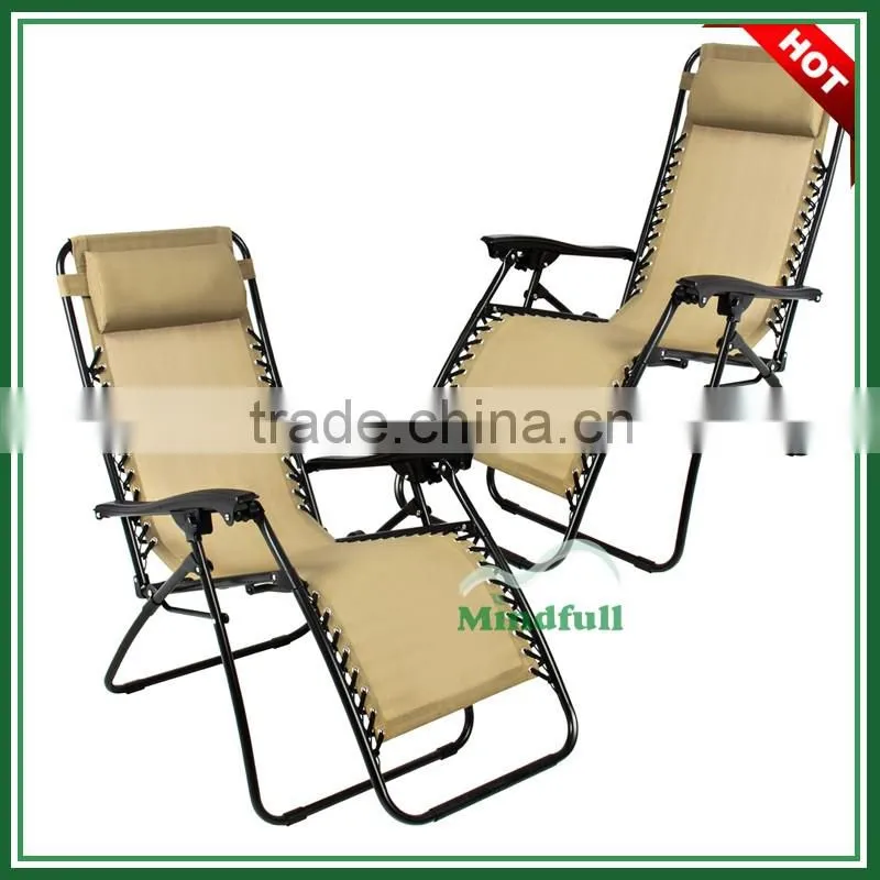 Steel Frame Best Zero Gravity Chair Folding Recliner Lounge Chair