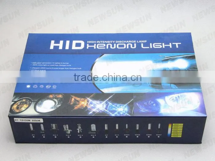 New Car HID lights 9006 bulbs xenon headlights lamps 4300K 6000K 8000K for BMW for Toyota for Honda car accessories