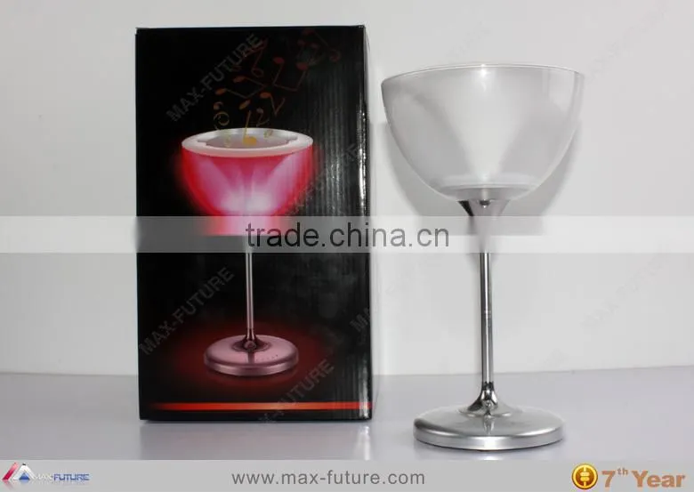 New model for chrismas fancy led lamp Bluetooth speaker