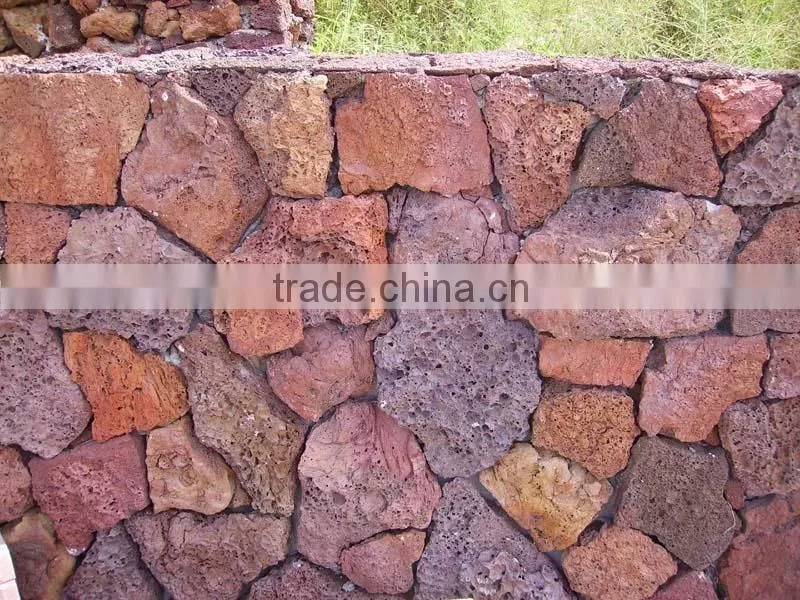 Basalt rock tiles for landscaping with good price