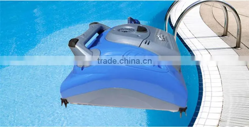 Automatic pool cleaning vacuum robot